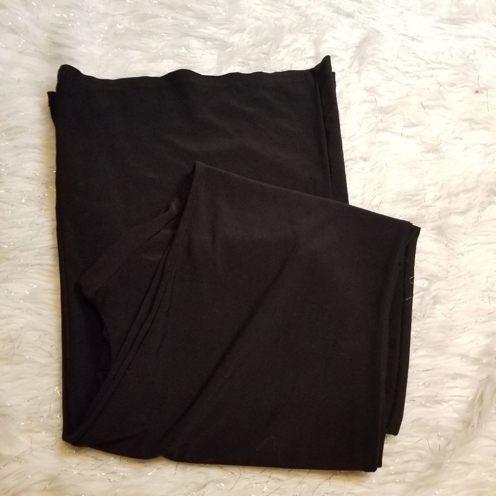 Tag 1080 USA black bell buttons flare butt pants